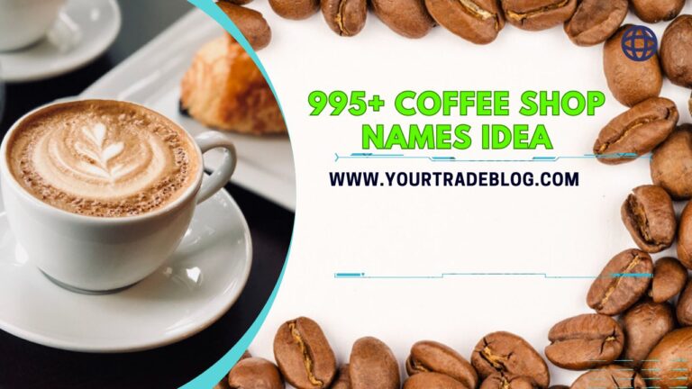 Cool Coffee Shop Name Ideas
