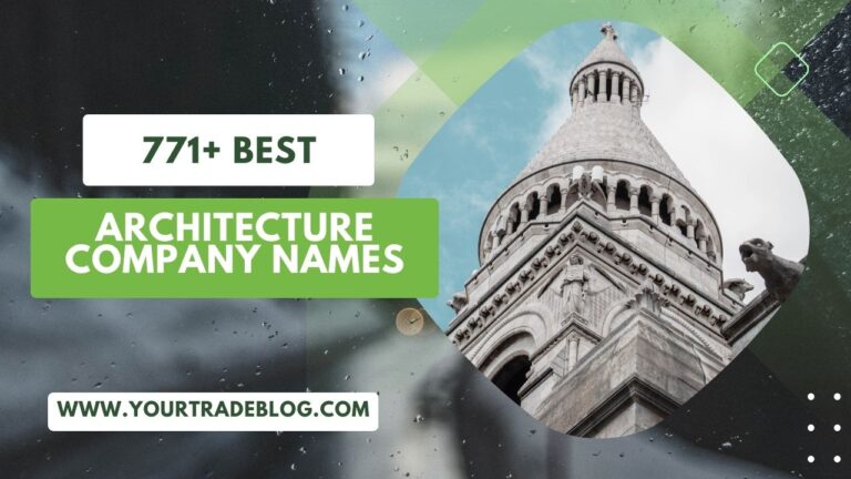 Unique Architecture Company names