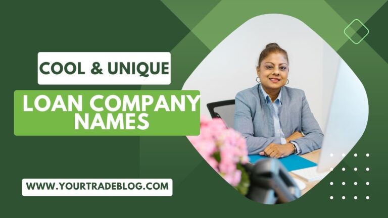 Unique Loan Company Names
